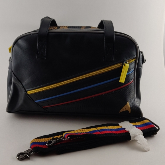 Crowded Coop Handbags - Star Trek Retro Travel Bag by Crowded Coop